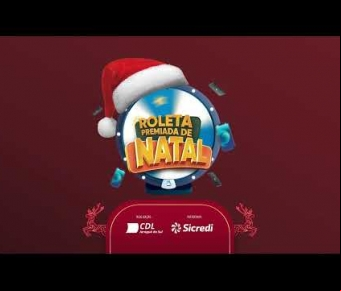 Sorteio do lojista ganhador do iPhone 11 na campanha Roleta Premiada de Natal